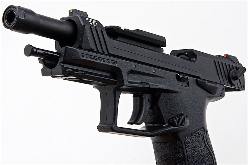 TTI/USHOT TP22 Gas Blowback Airsoft Pistol – Black | TTI Airsoft