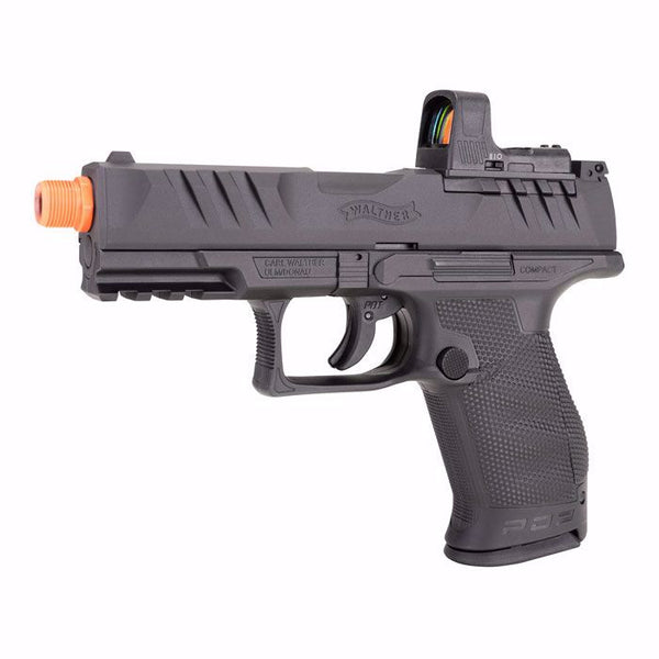 Umarex Walther PDP Compact FS Optic Ready Airsoft CO2 Non-Blowback Pistol – w/ Umarex RDS8 Red Dot Sight