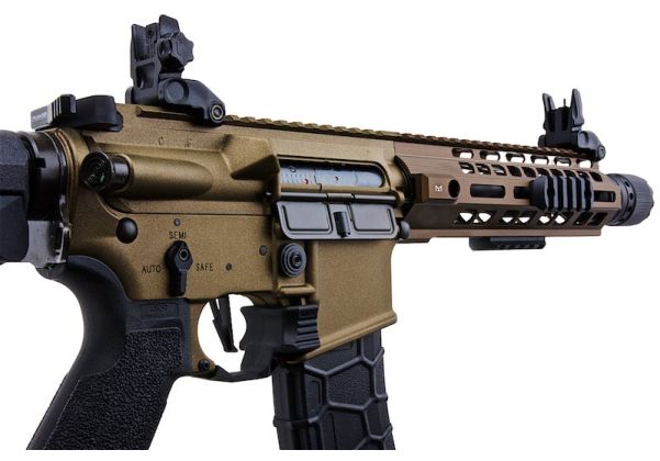 VFC Avalon Saber CQB Airsoft M4 AEG Rifle w/ GATE Aster - Tan