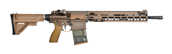 VFC HK Licensed M110A1 SDMR Airsoft AEG Rifle – Tan w/ GATE Aster