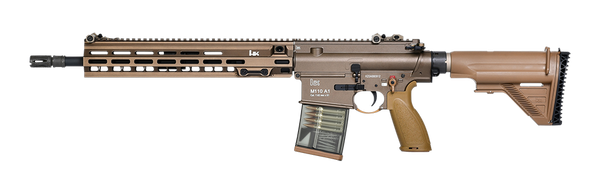 VFC HK Licensed M110A1 SDMR Airsoft AEG Rifle – Tan w/ GATE Aster