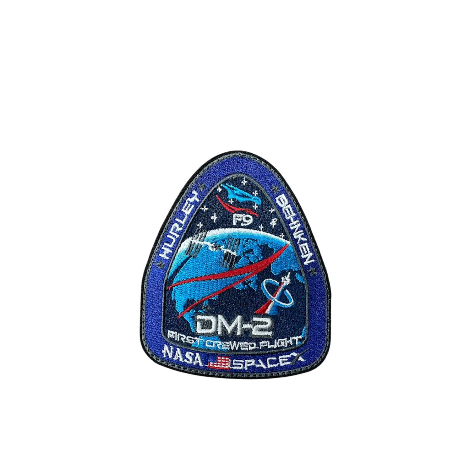 Space X DM2 First Flight Velcro Patch | ACM