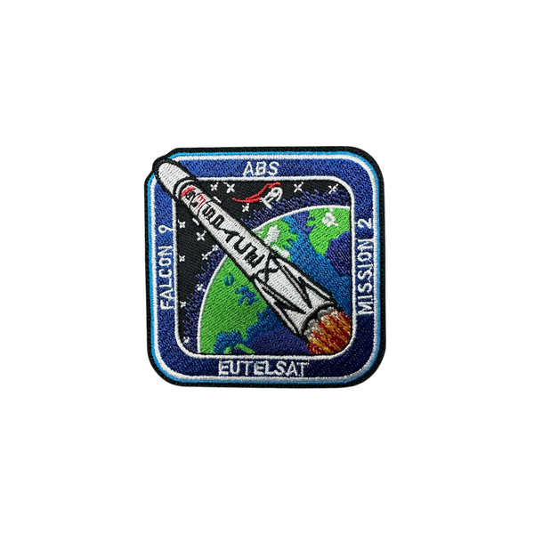 Space X Falcon 9 Velcro Patch - EUTELSAT | ACM