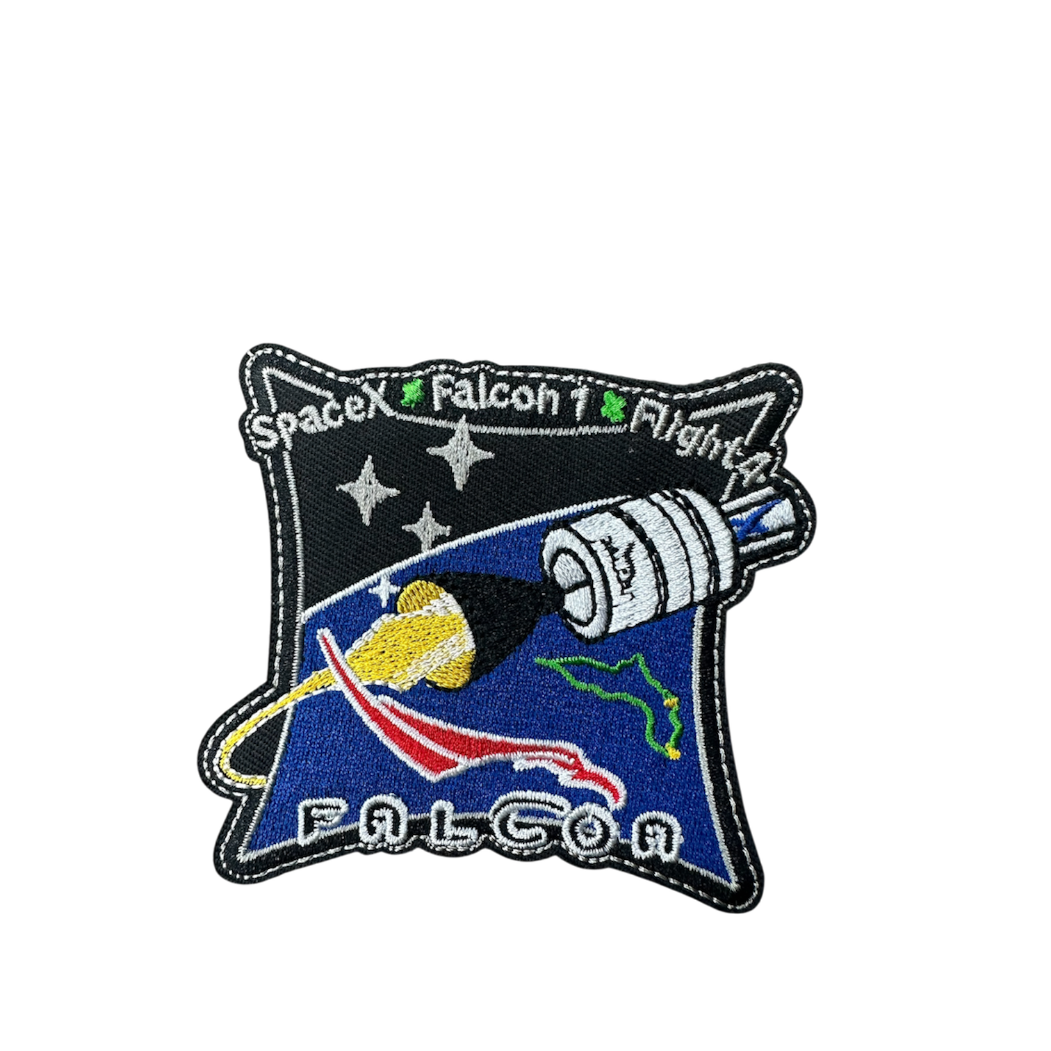 Space X Falcon 1 Velcro Patch - V3 | ACM