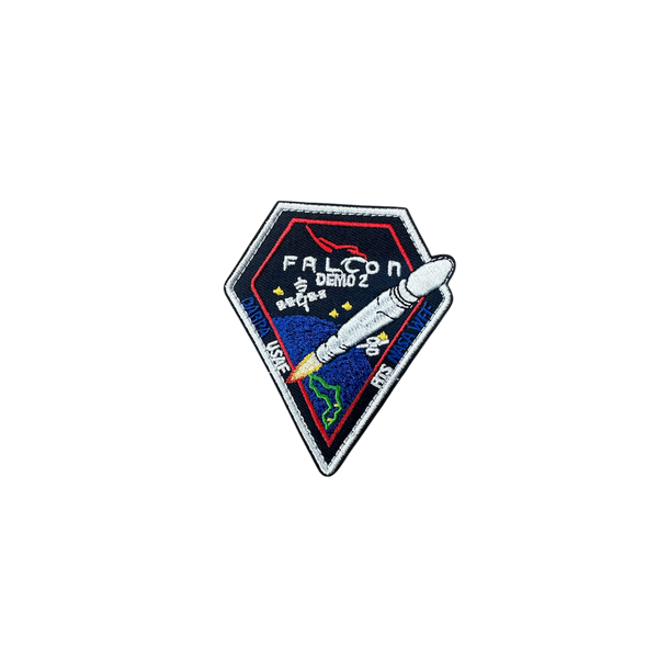 Space X Falcon Demo 2 Mission Velcro Patch | ACM