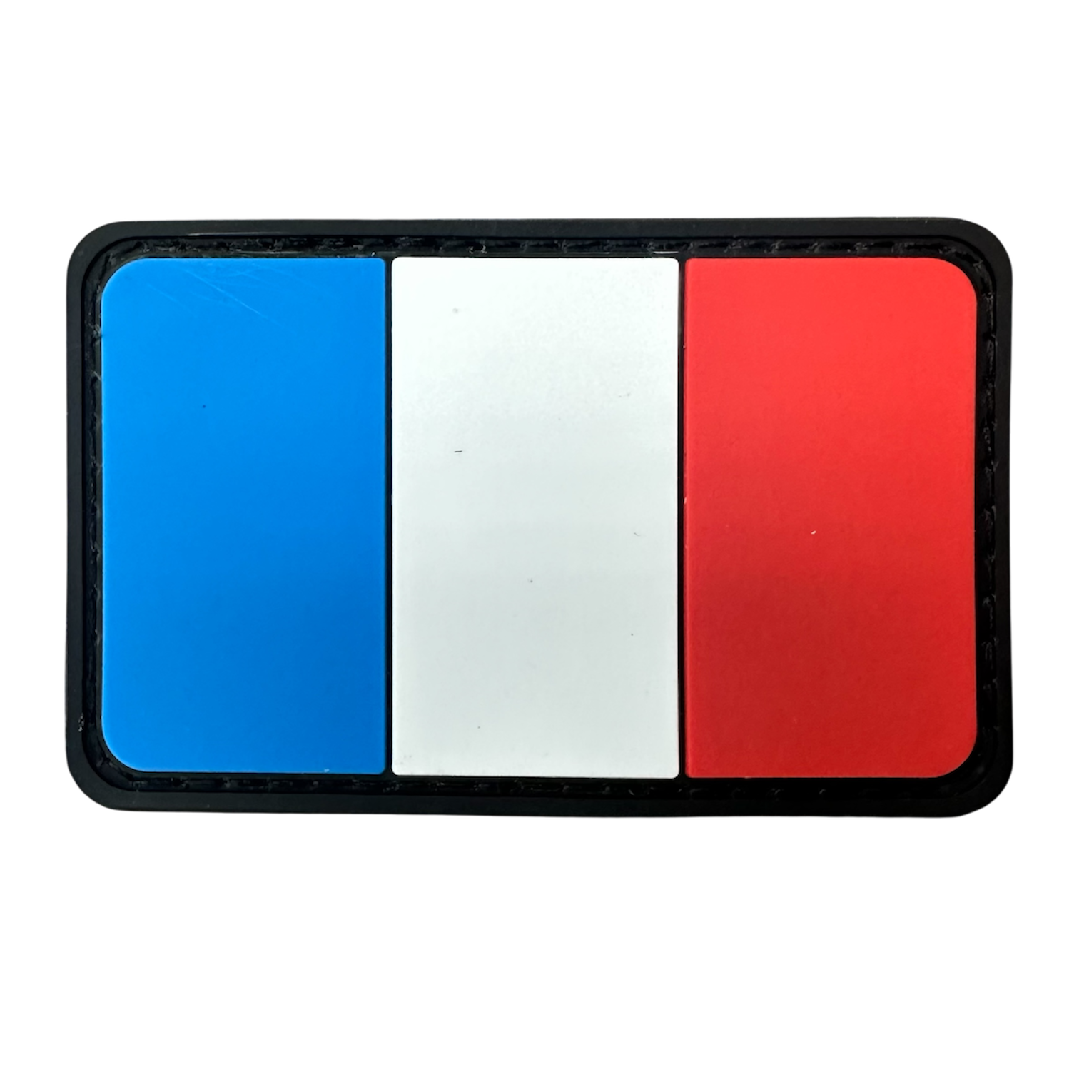 French Flag PVC Velcro Patch | ACM