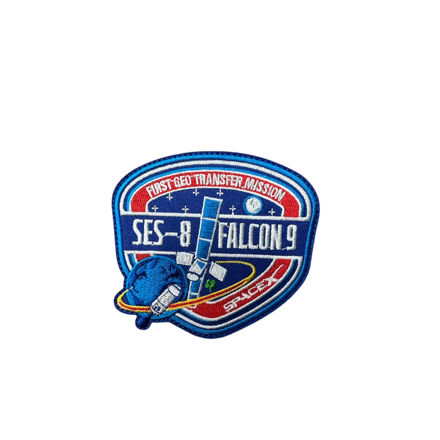 Space X SES-8 Mission Velcro Patch | ACM