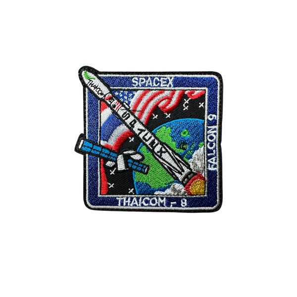 Space X Falcon 9 Velcro Patch - THAICOM 8 | ACM