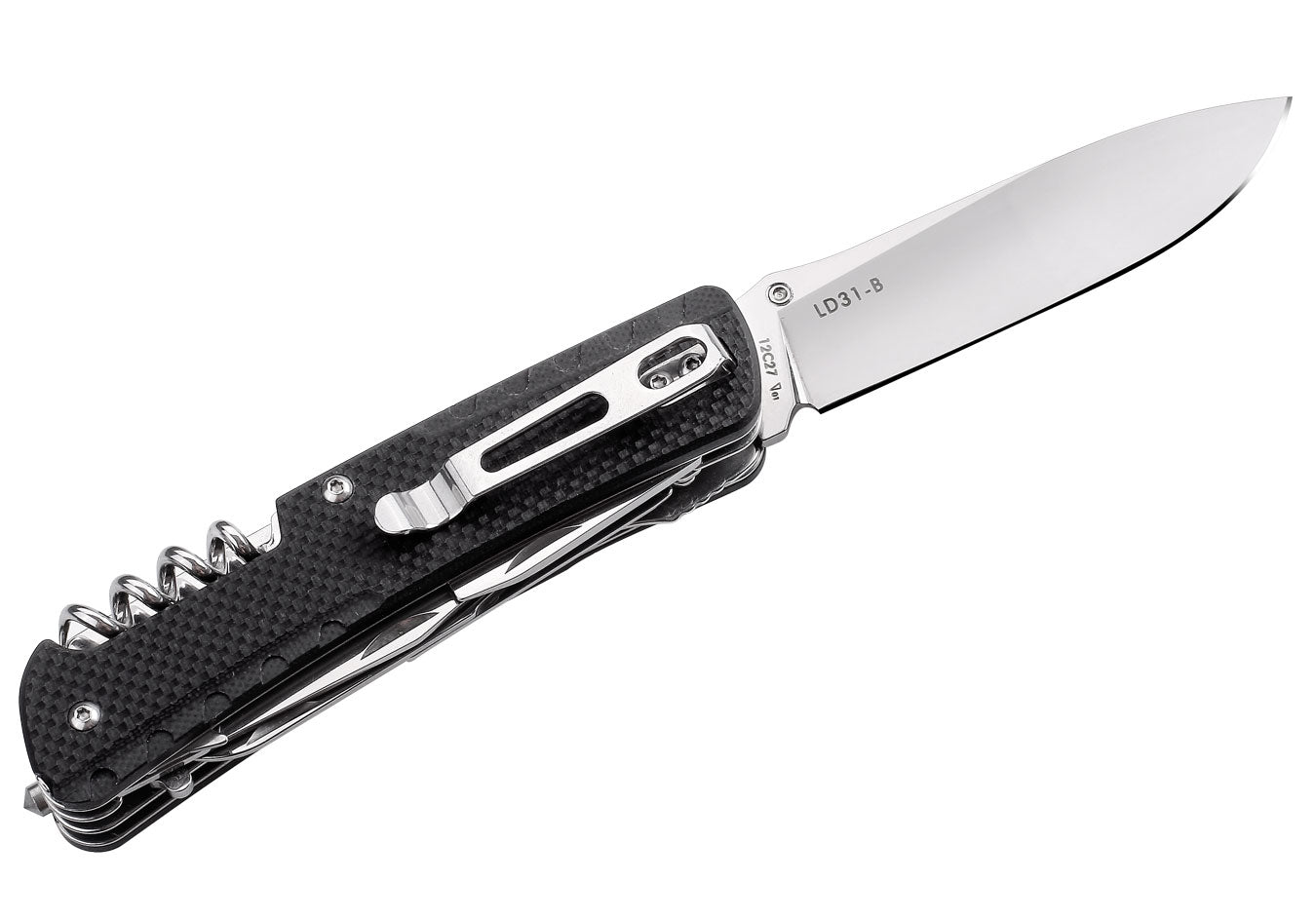 Ruike LD31 Trekker Multifunction Knife – Black | Ruike