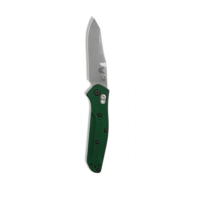 Benchmade 945 Mini Osborne Folding Knife – Green Aluminum Handle w/ S30V | Benchmade USA