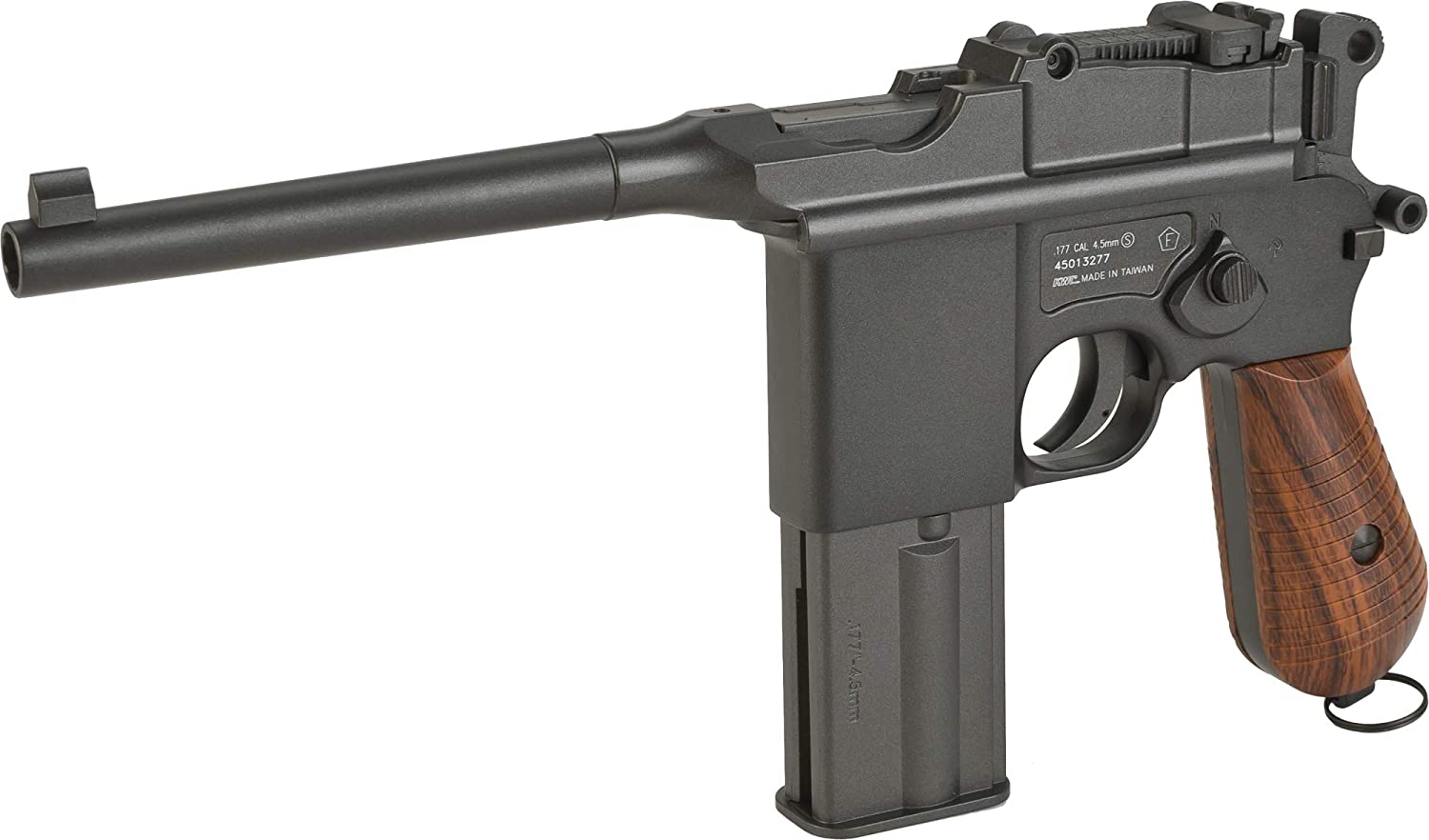 KWC M712 “Broomhandle” Full-Auto 4.5mm BB Pistol | KWC