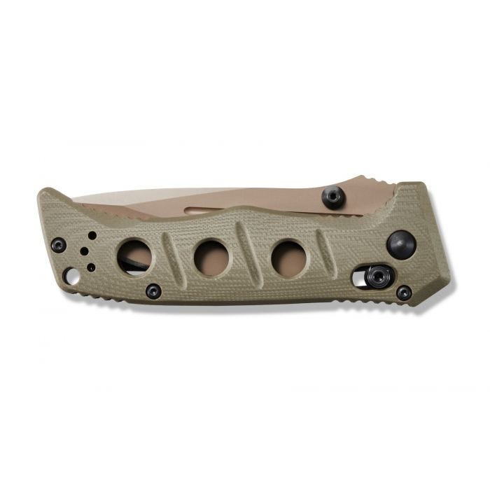 Benchmade 273FE-2 Mini Adamas Folding Knife – CPM-Cruwear Steel OD Handle | Benchmade USA