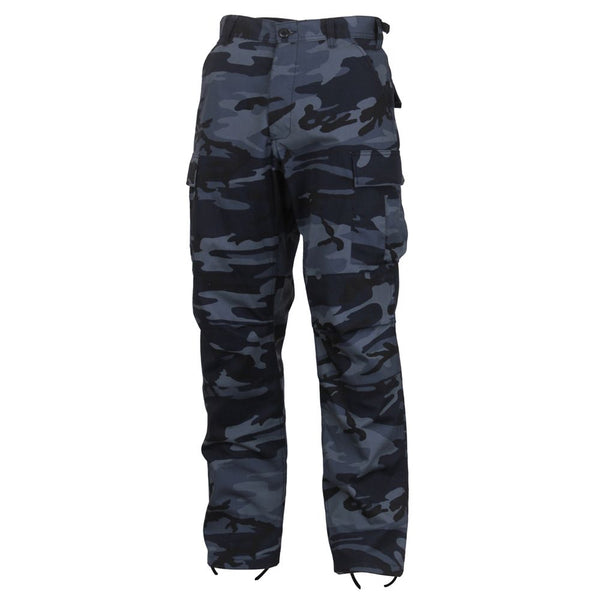 Midnight Blue Camo BDU Pants | Rothco