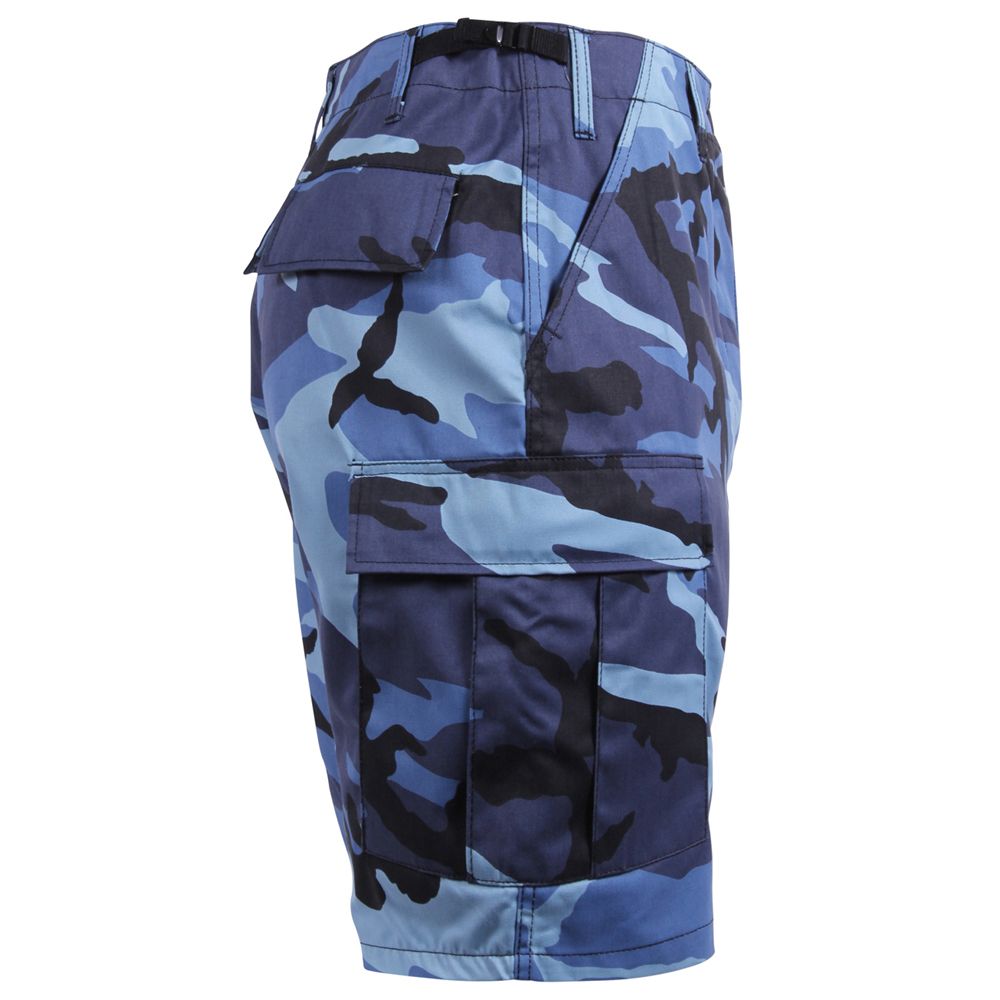 Colored Camo BDU Shorts – Sky Blue Camo | Rothco