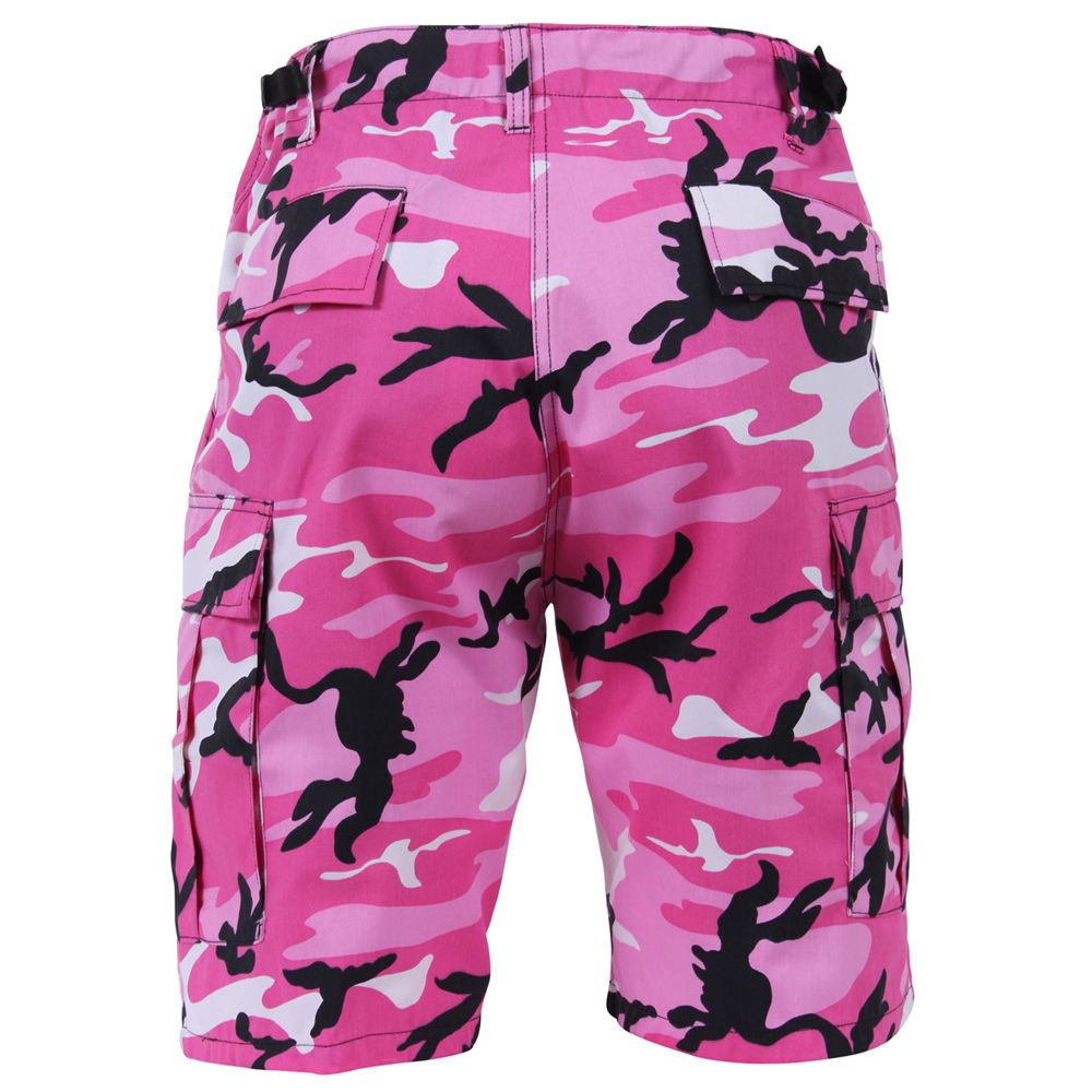 Colored Camo BDU Shorts – Pink Camo | Rothco