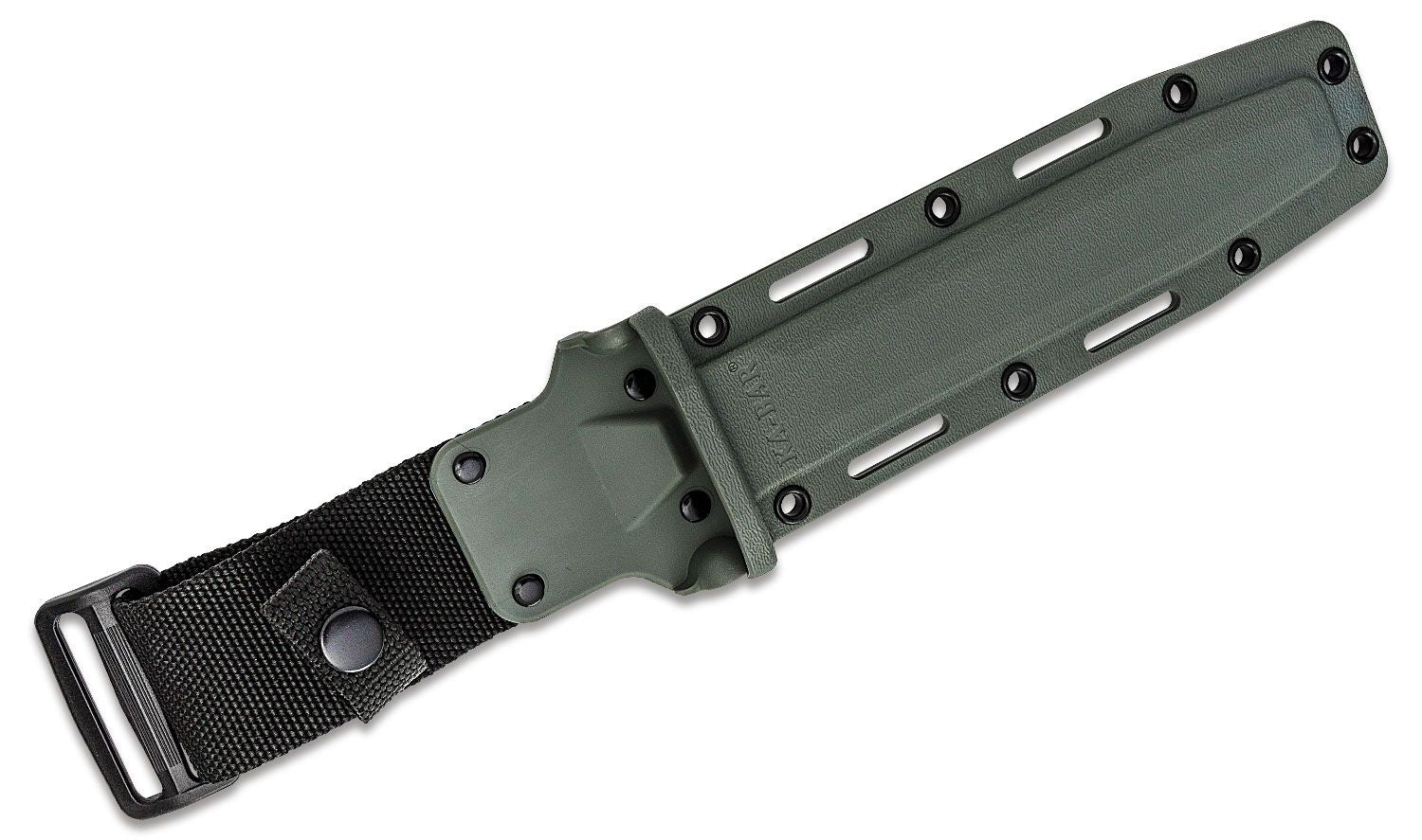 Ka-Bar 5011 Combat Knife w/ OD Green Handle & Hard Sheath | Ka-Bar