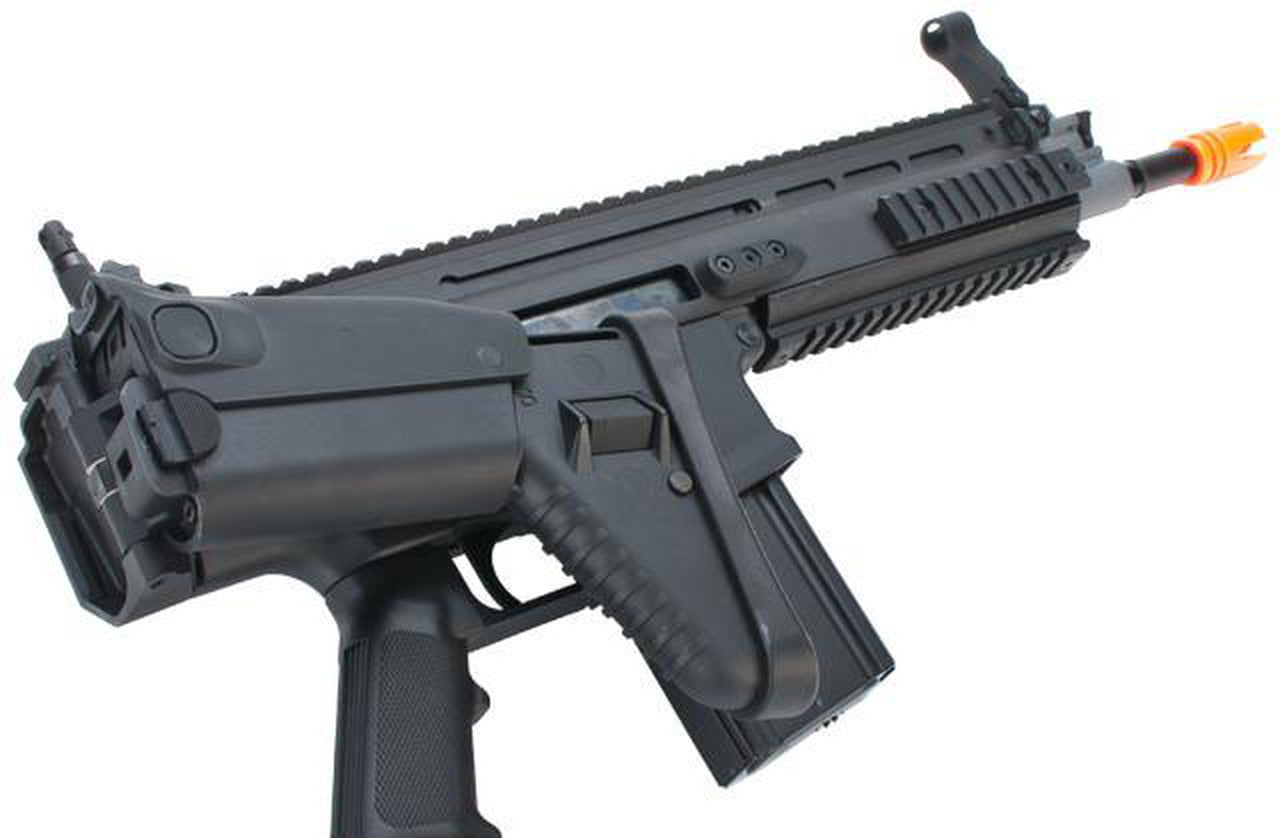 Cybergun FN  Licensed Fullmetal SCAR Heavy CQC Airsoft AEG Rifle by VFC –Black | VFC