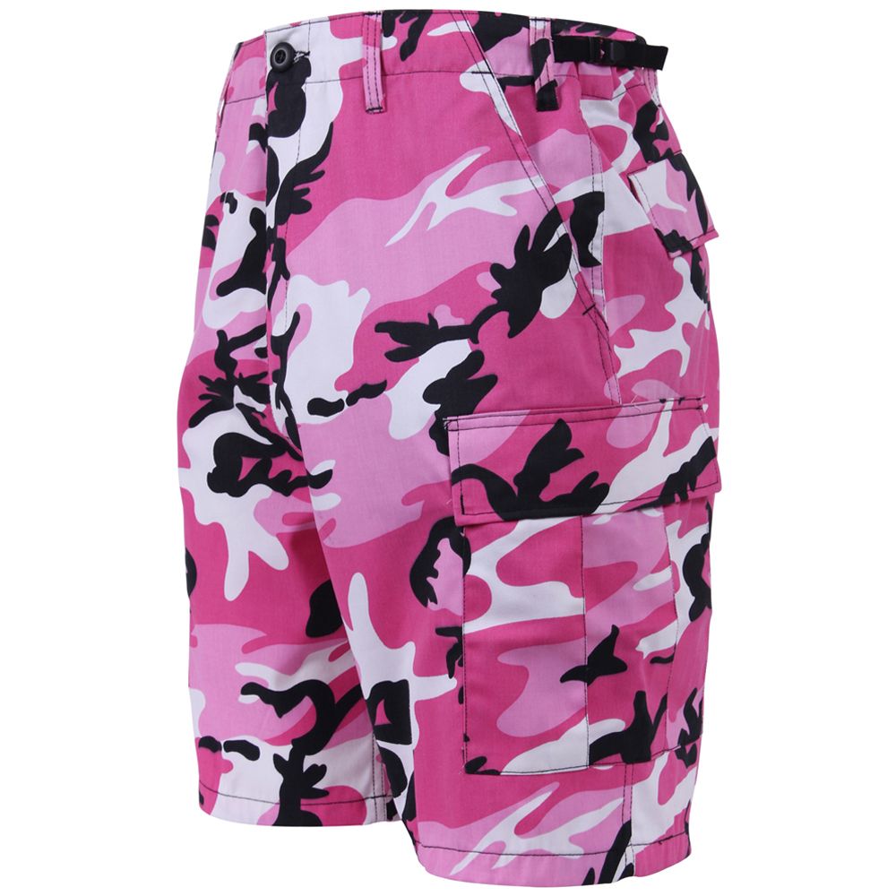 Colored Camo BDU Shorts – Pink Camo | Rothco