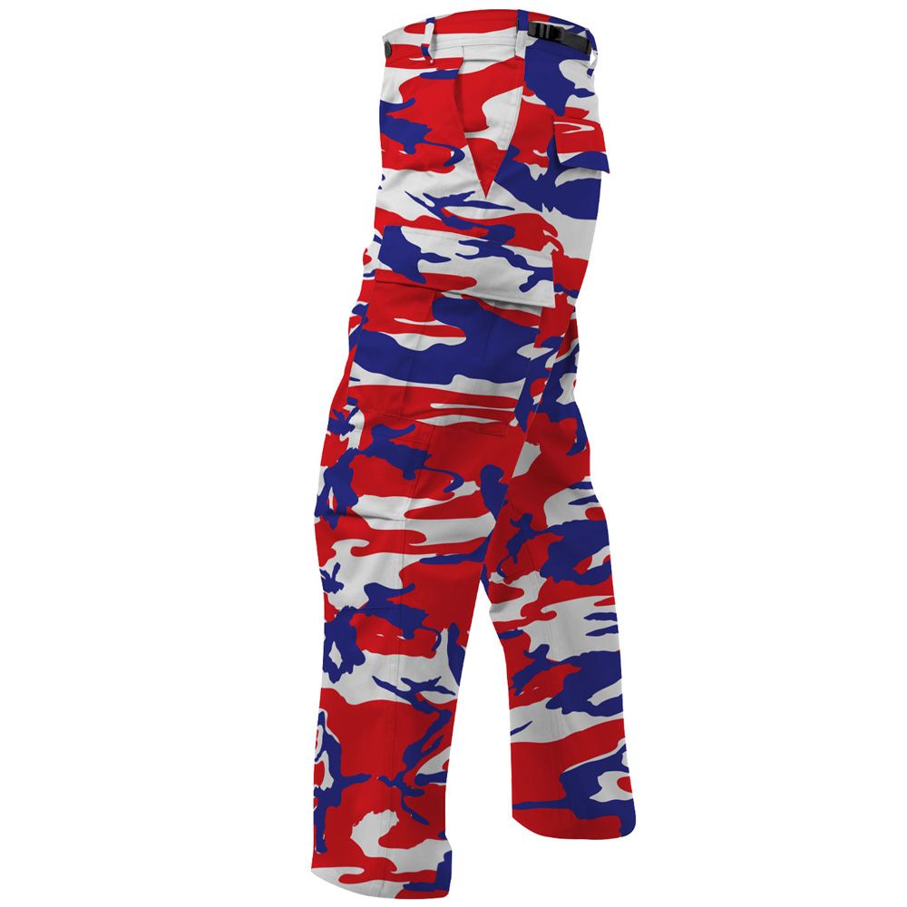 Red/White/Blue Camo BDU Pants | Rothco