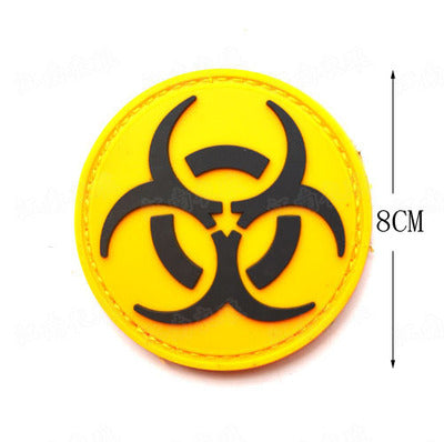 Biohazard PVC Velcro Patch | Velcro Patches