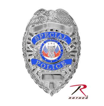 RTC Special Police Badge – Silver | Rothco